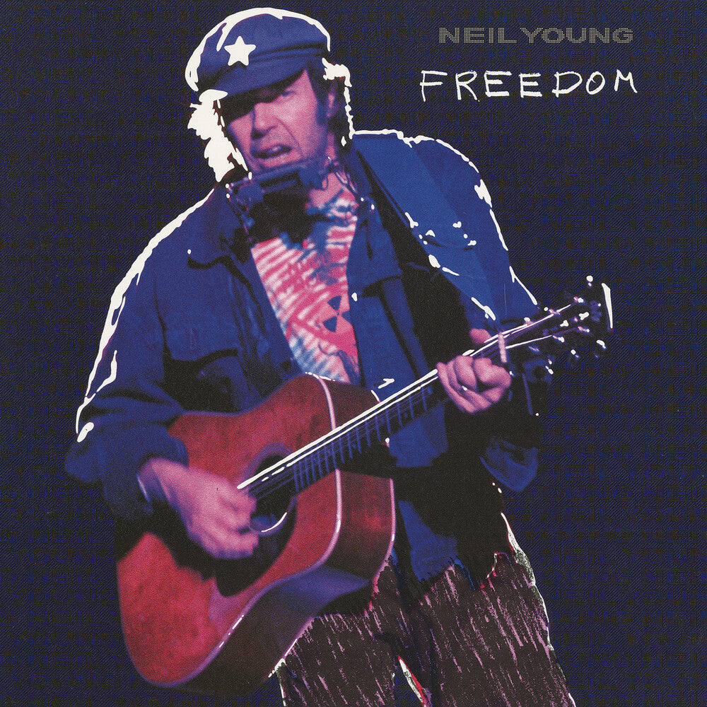 the album cover for Neil Young - Freedom