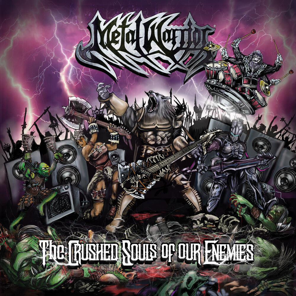 the album cover for Metal Warrior - Crushed Souls Of Our Enemies