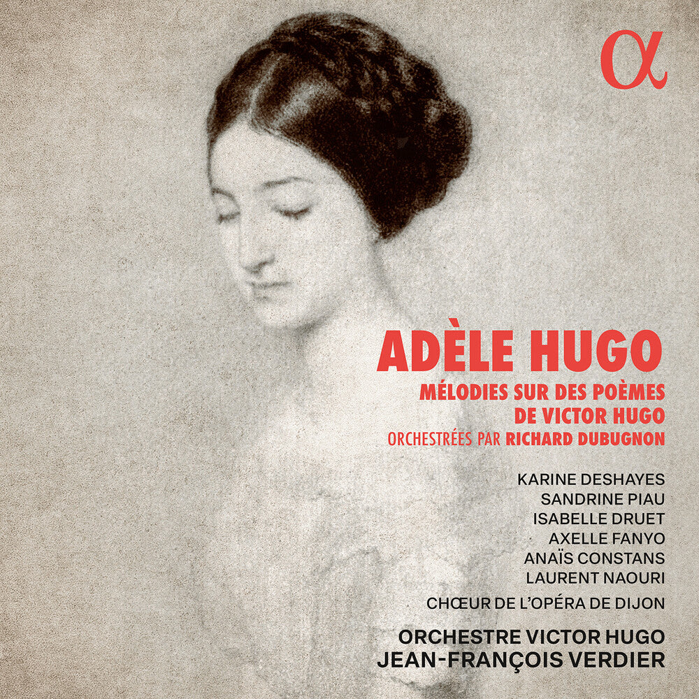 the album cover for Hugo / Deshayes / Piau / Fanyo - Melodies Sur Des Poemes De Victor Hugo