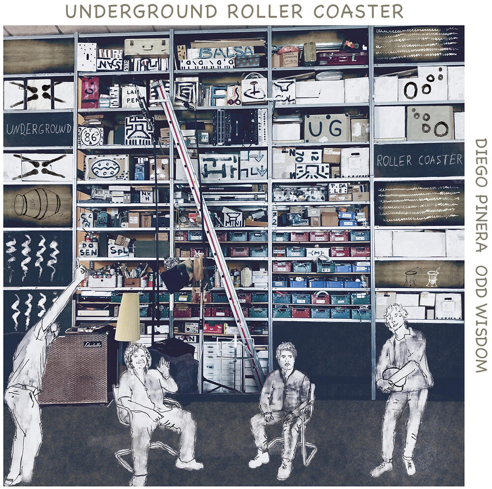 the album cover for Lennon / Mccartney / Pinera - Underground Roller Coaster