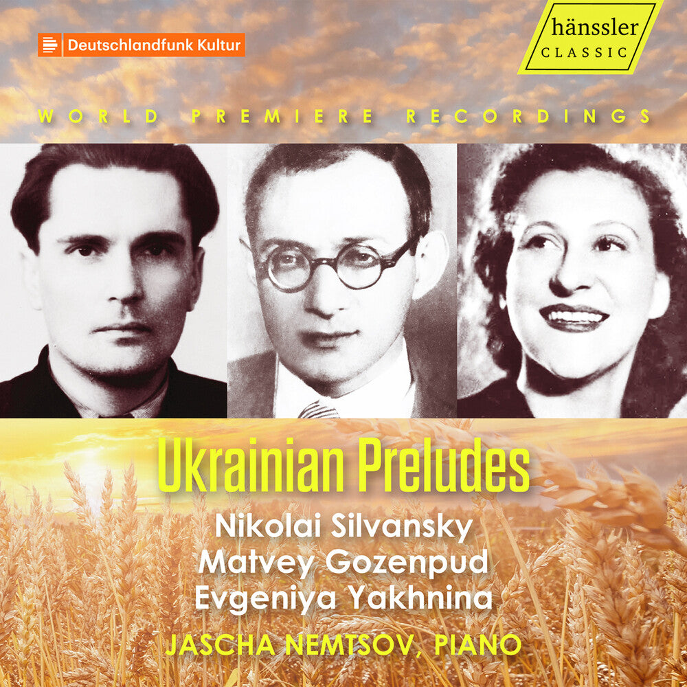 the album cover for Gozenpud / Silvansky / Yakhnina / Nemtsov - Ukrainian Preludes
