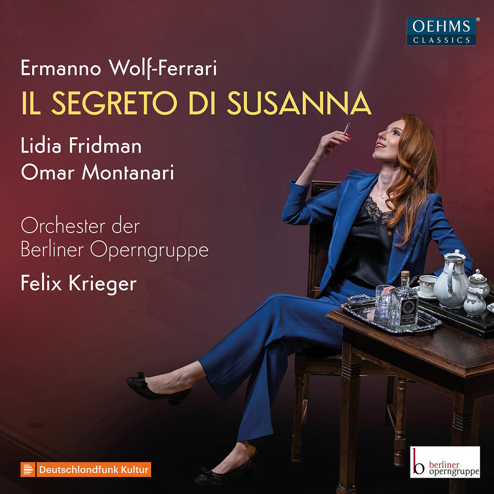 the album cover for Wolf-Ferrari / Berliner Operngruppe - Il Segreto Di Susanna