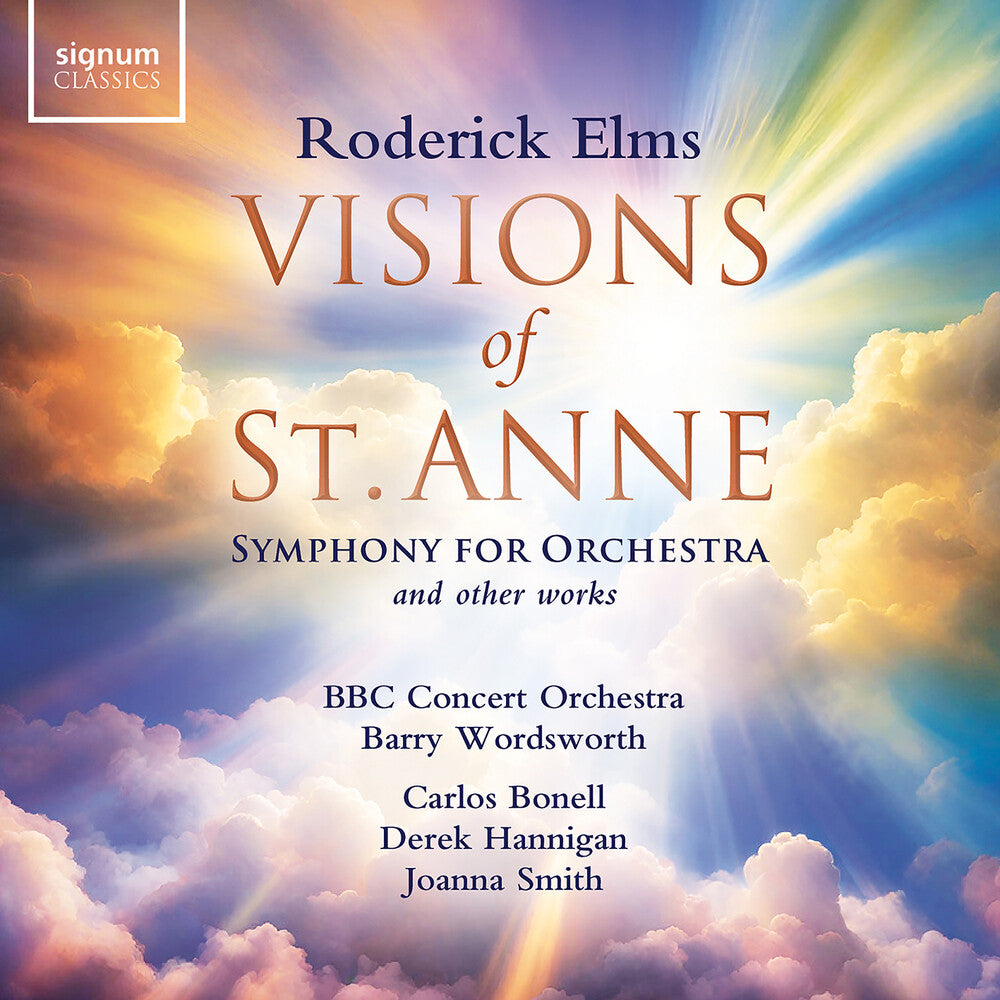 the album cover for Elms / Hannigan / Bonell - Visions Of St Anne & Other Works