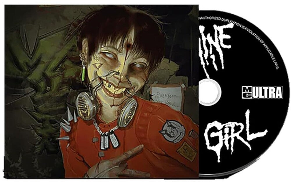 the album cover for Machine Girl - MG Ultra