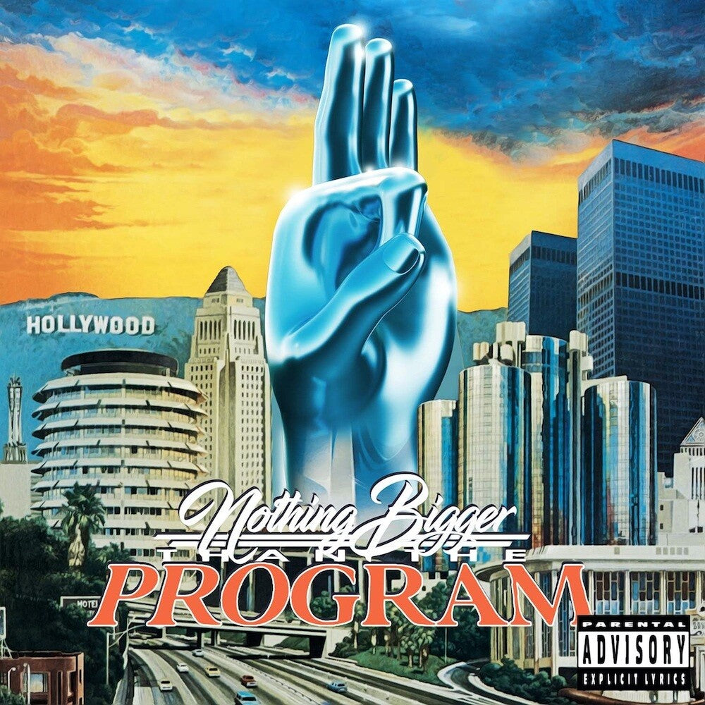 the album cover for Jay Worthy / Marciano,Roc - Nothing Bigger Than The Program