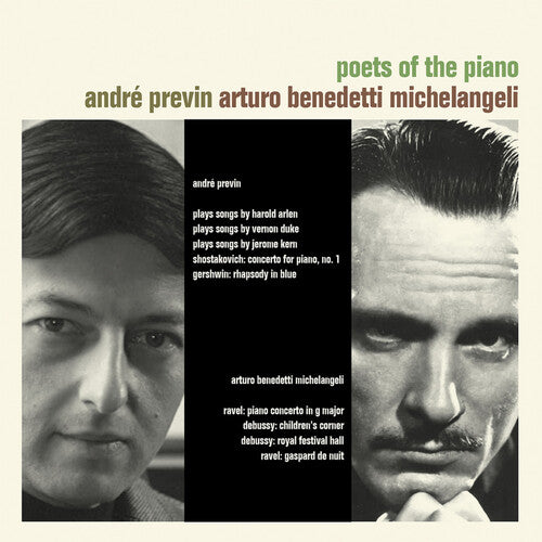Previn,andre / Bendetti Michelangeli,arturo - Poets Of The Piano - Music CD