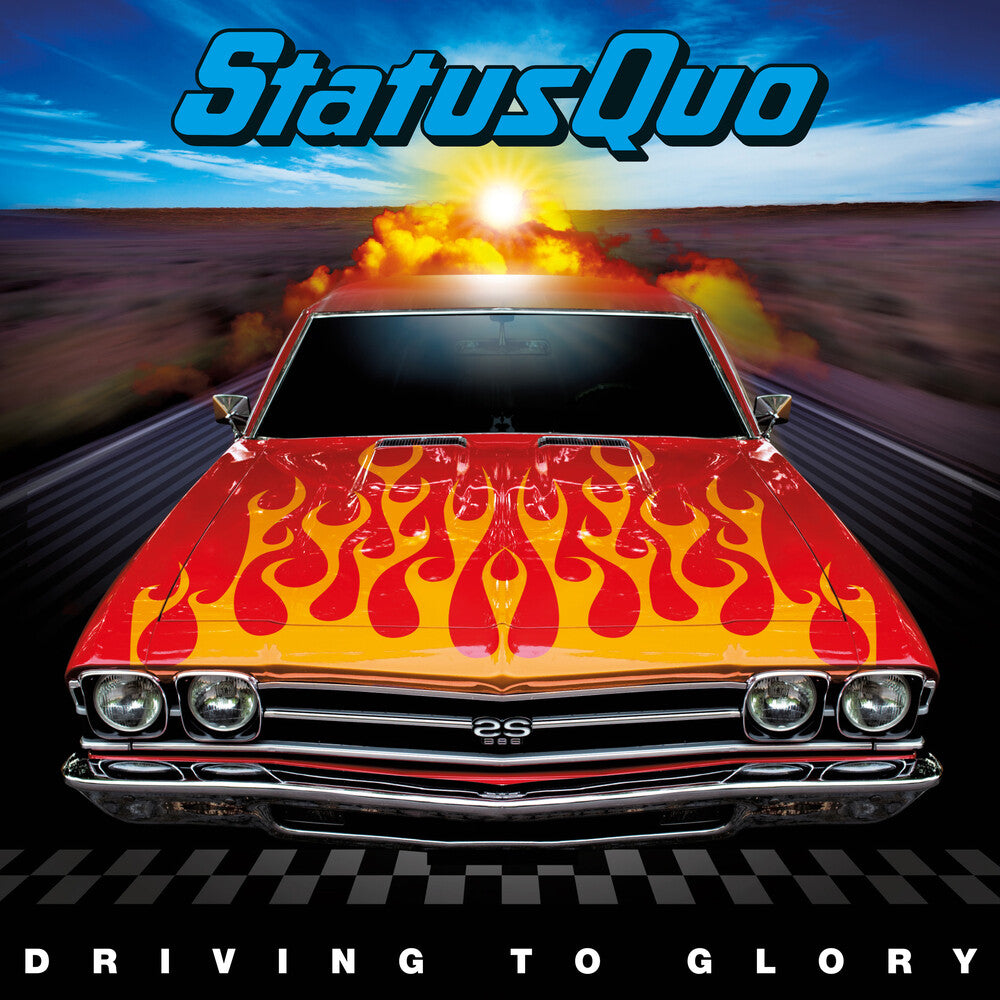 the album cover for Status Quo - Driving To Glory (Uk)