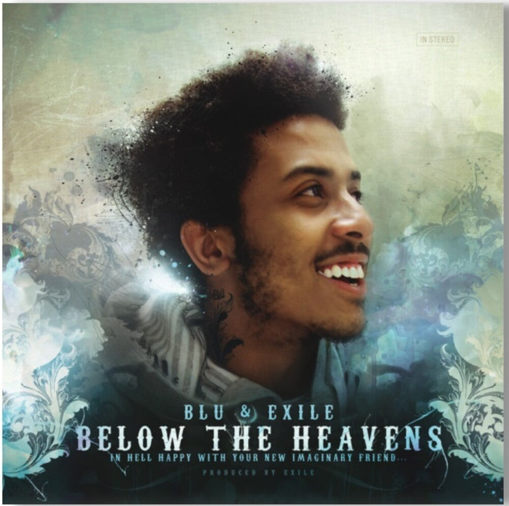 the album cover for Blu & Exile - Below The Heavens