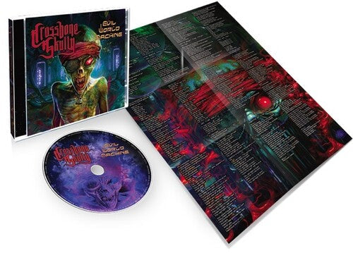 Crossbone Skully - Evil World Machine Music CD