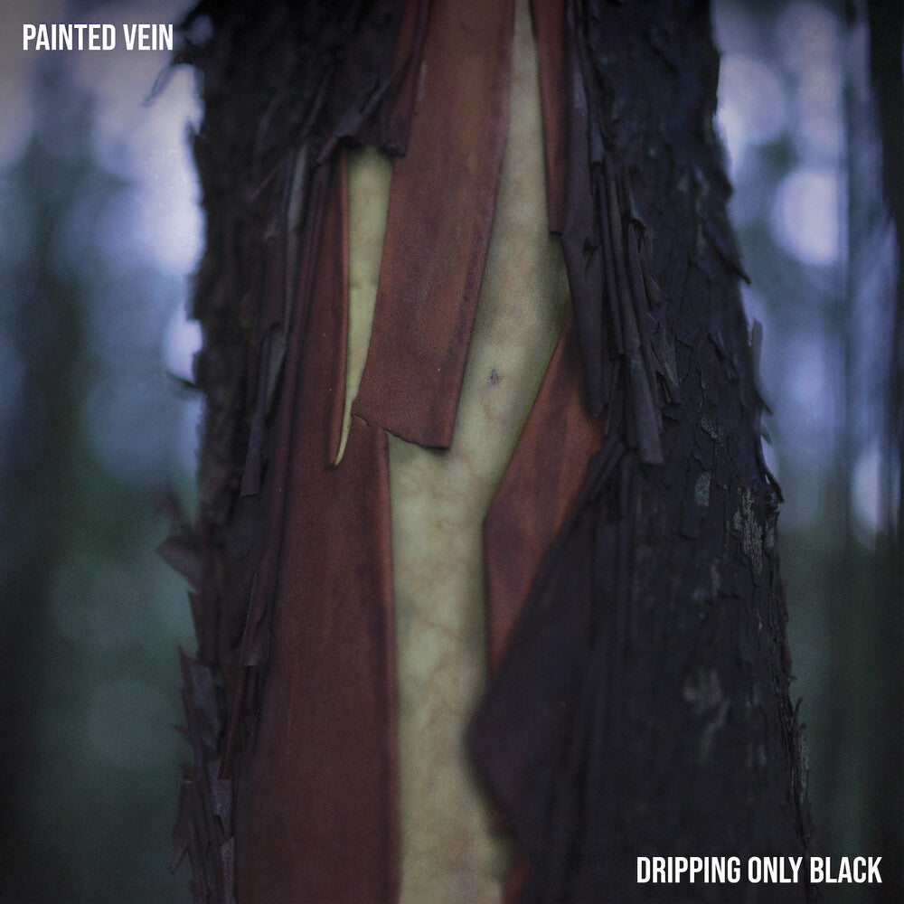 the album cover for Painted Vein - Dripping Only Black