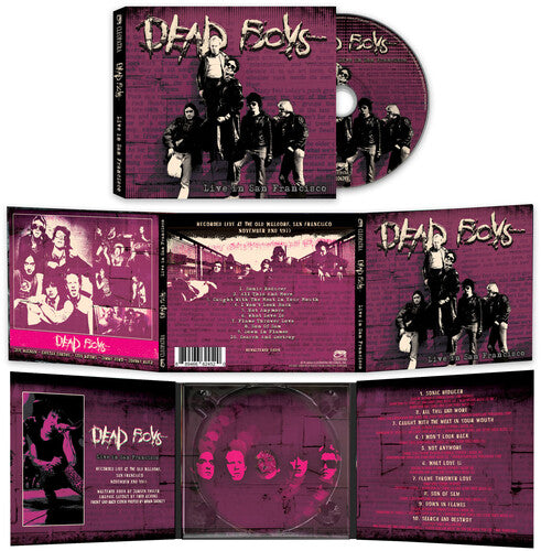 Dead Boys - Live in San Francisco Music CD