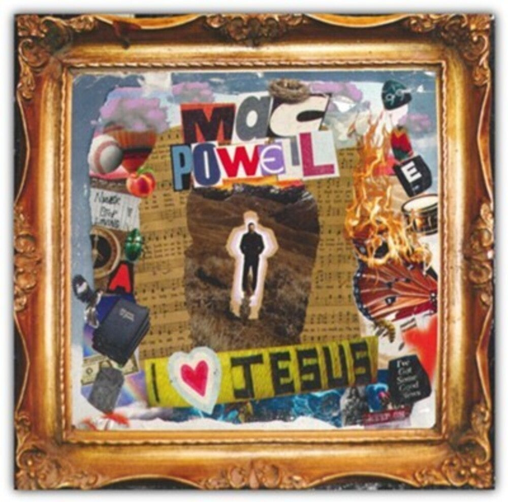 the album cover for Mac Powell - I Love Jesus