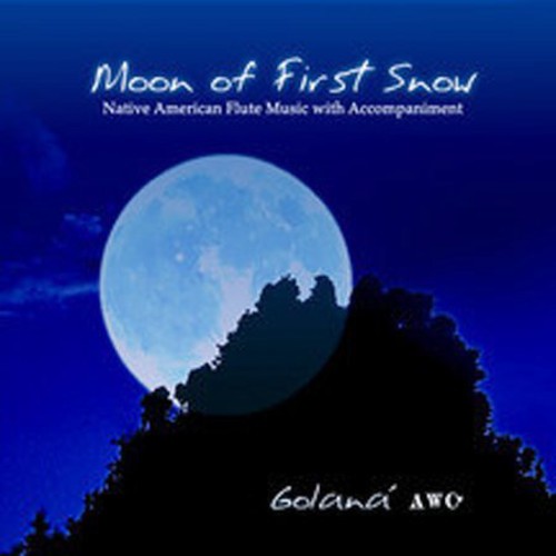 the album cover for Golan - Moon of First Snow