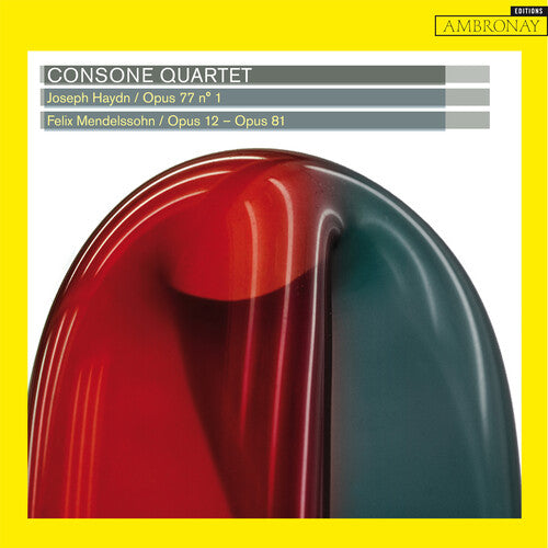 Consone Quartet - Haydn: Opus 77 No 1 / Mendelssohn: Opus 12-81 - Music CD