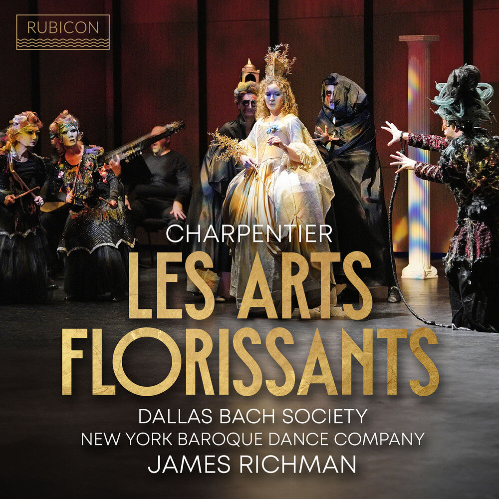 the album cover for Dallas Bach Society - Charpentier: Les Arts Florissants