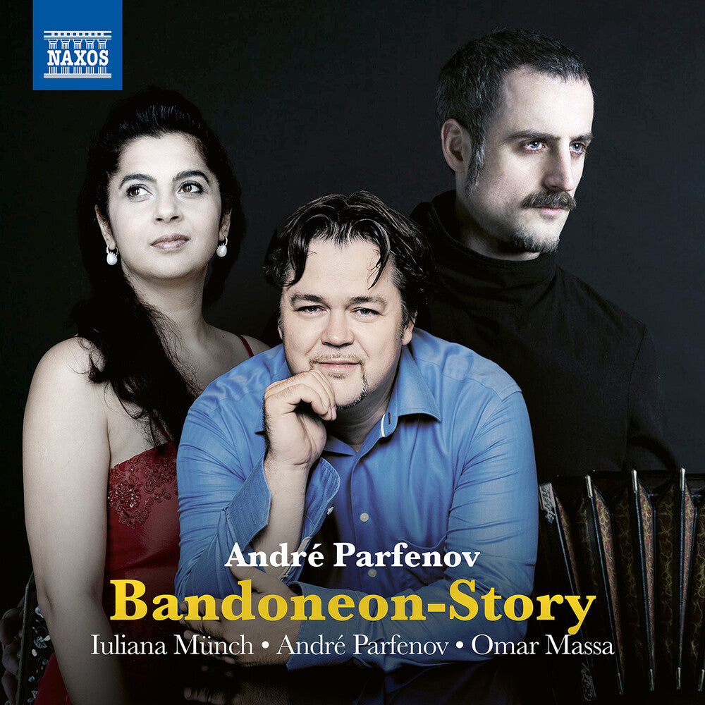 the album cover for Parfenov / Massa / Duo Parfenov - Bandoneon Story