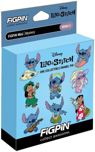 Figpin Mystery Mini Pin Lilo & Stitch S3 1 Pin - Figpin Mystery Mini Pin Lilo & Stitch S3 1 Pin - Collectibles