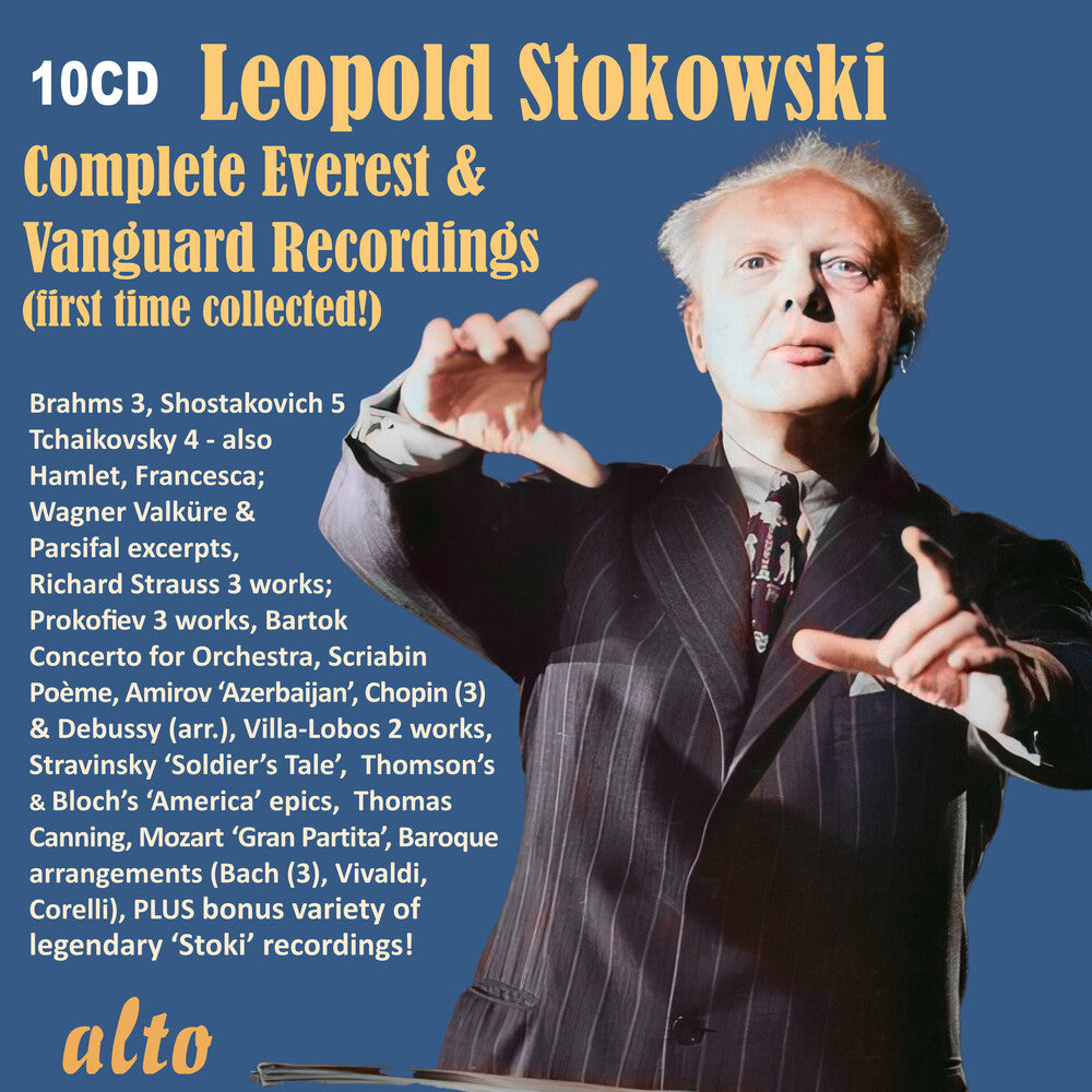 Leopold Stokowski: Complete Everest & Vanguard Music CD