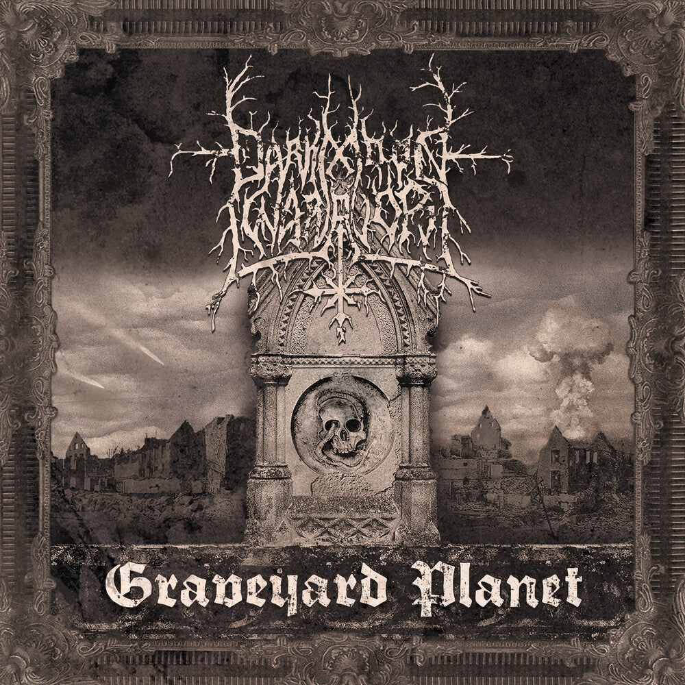the album cover for Darkmoon Warriror - Graveyard Planet
