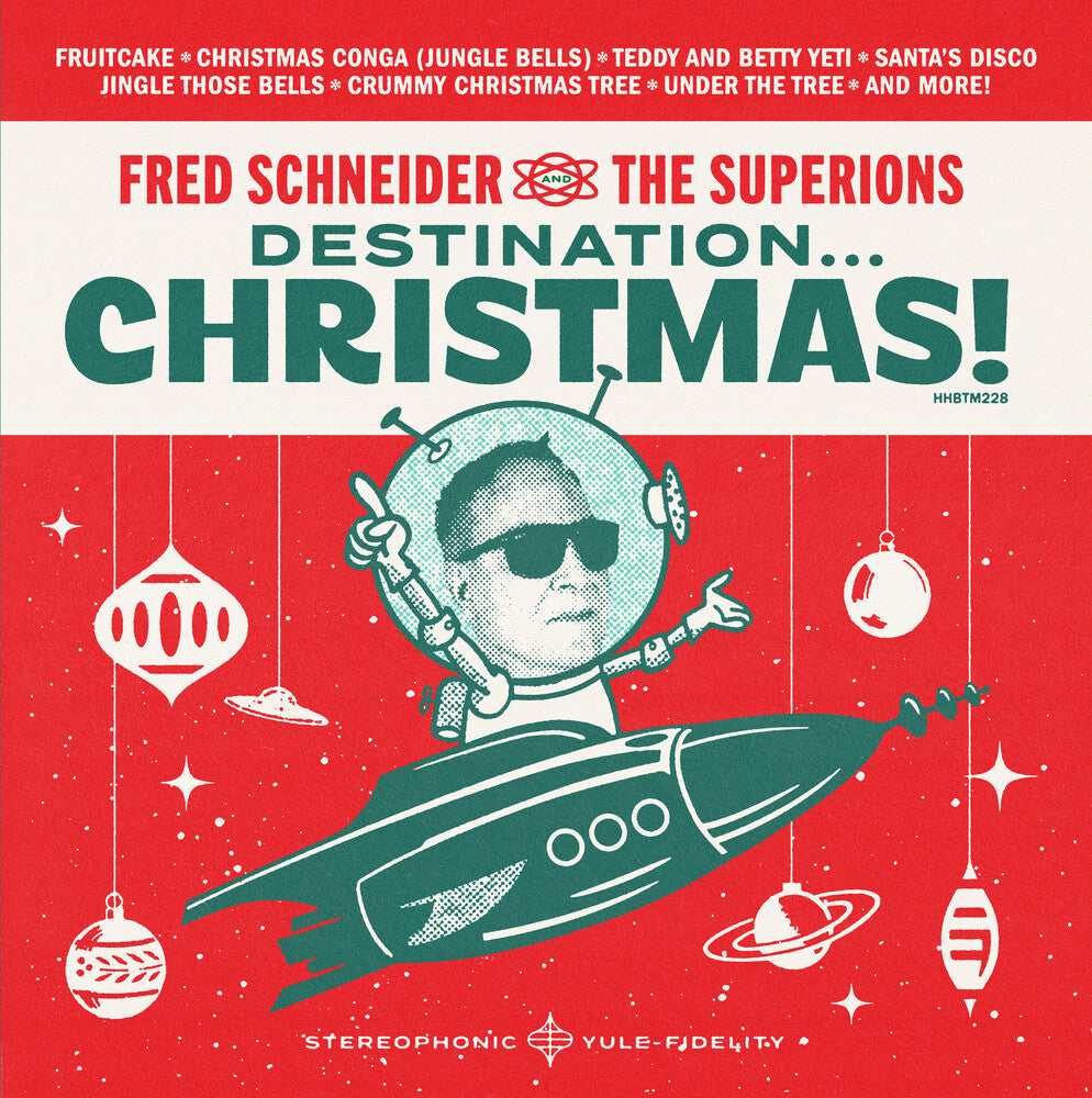 the album cover for Schneider, Fred / Superions - Destination Christmas