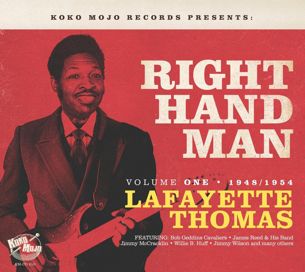 Lafayette Thomas: Right Hand Man Volume 1 1948-1954 Music CD