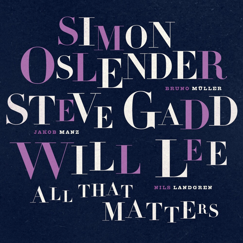 All That Matters Music CD