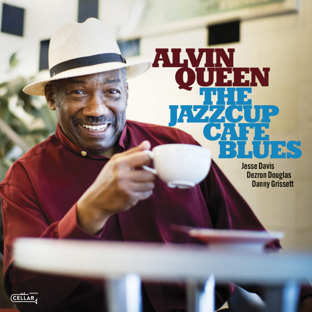 the album cover for Alvin Queen - Jazzcup Cafe Blues