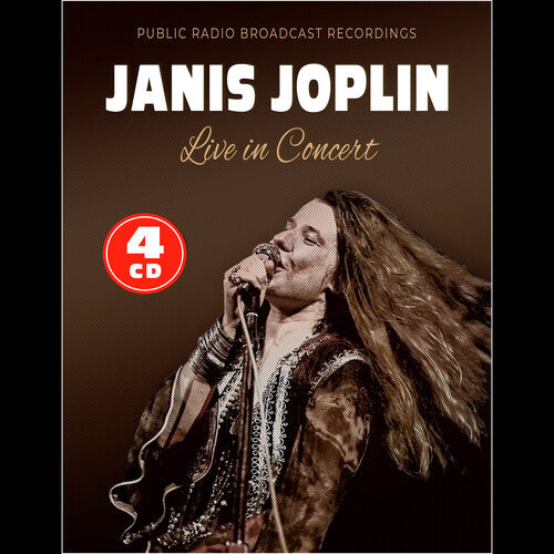 Janis Joplin - Live In Concert / Radio Broadcasts 1967-1969 Music CD