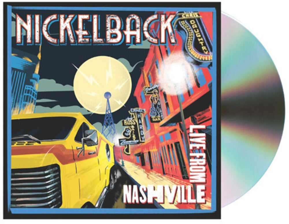 the album cover for Nickelback - Live From Nashville