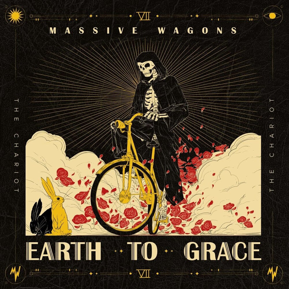 the album cover for Massive Wagons - Earth To Grace