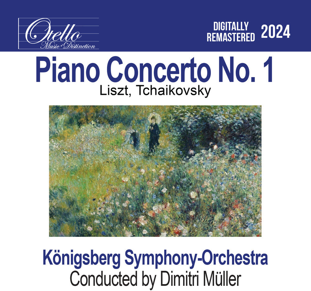 the album cover for Konigsberg Symphony Orchestra - Piano Concerto No. 1- Liszt, Tchaikovsky