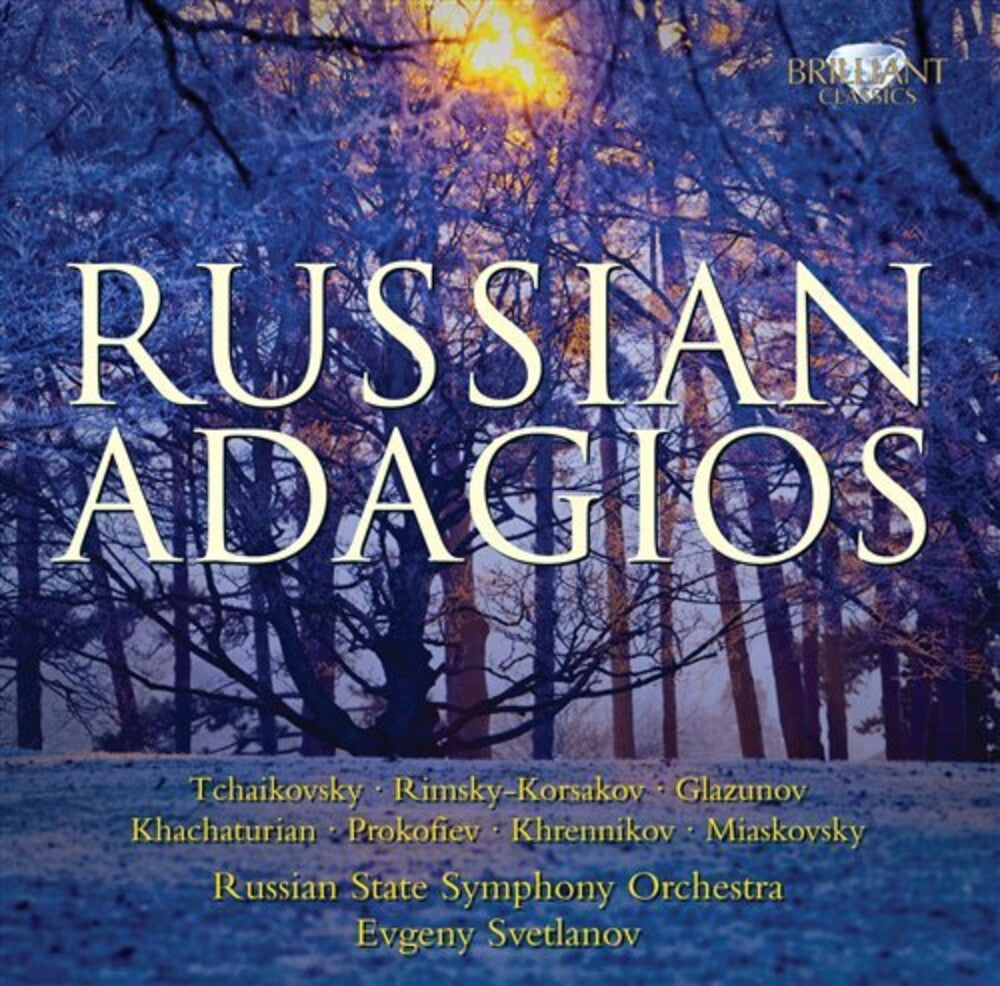 the album cover for Bolshoi Theatre Orchestra - Russian Adagios / Various