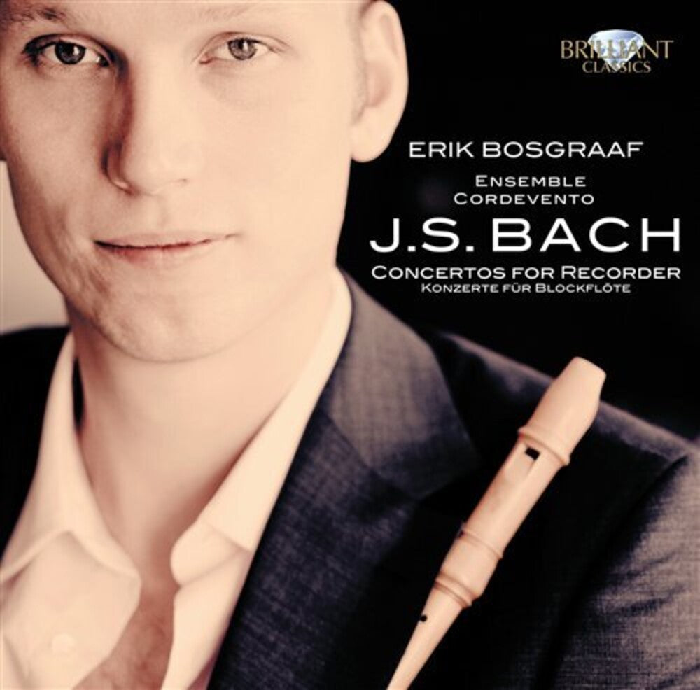 Bach: Concertos for Recorder Music CD