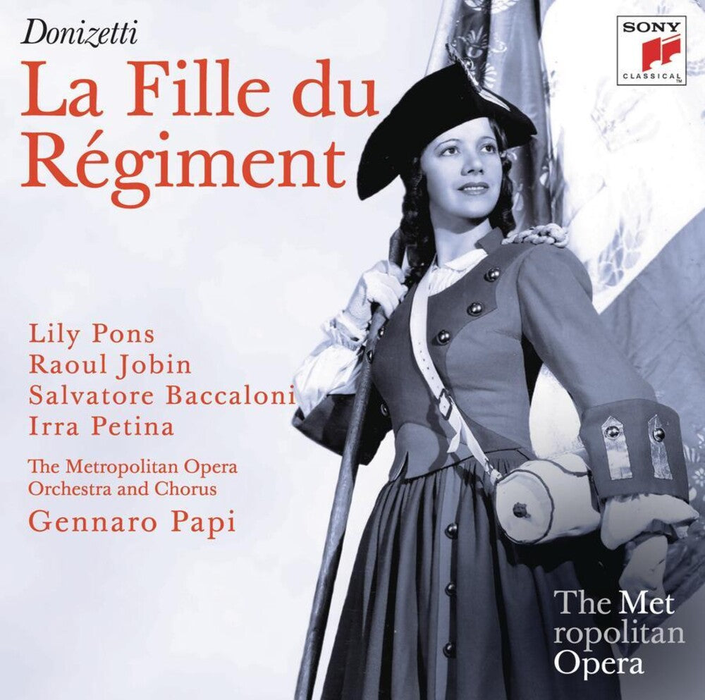 the album cover for Donizetti / Gennaro Papi - Fille Du Regiment