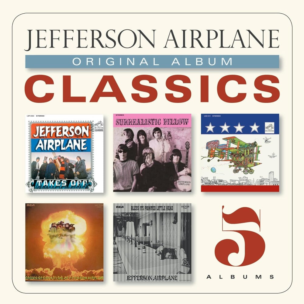 the album cover for Jefferson Airplane - Original Album Classics
