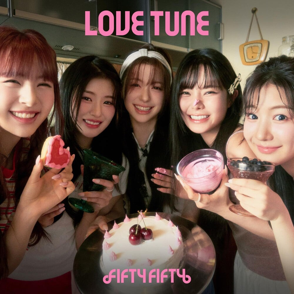 the album cover for Fifty Fifty - Love Tune (Tune Version)