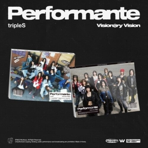 Triples - Visionary Vision - incl. Unit Polaroid Photocard, 72pg Booklet, Sticker, Photo Print, Double Class Objekt, Visual Card + Poster Music CD