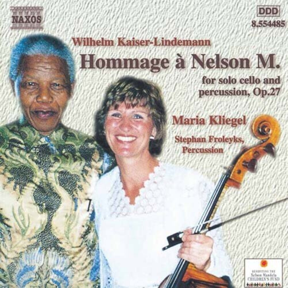 the album cover for MARIA KLIEGEL - Hommage A Nelson Mandela