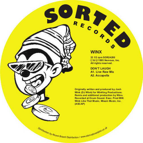 Winx - Don't Laugh (richie Hawtin Remix) - Vinyl Record