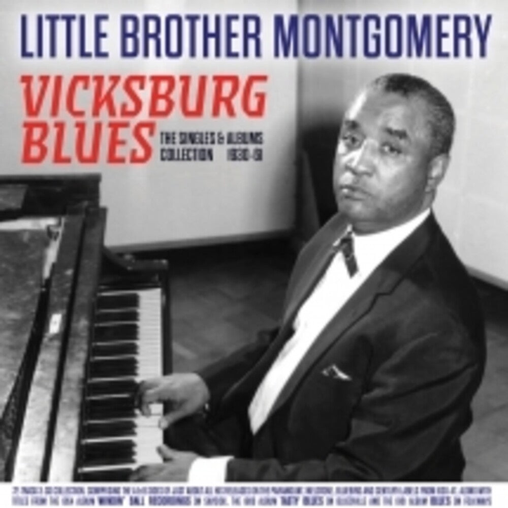 the album cover for Little Montgomery Brother - Vicksburg Blues: The Singles & Albums Collection