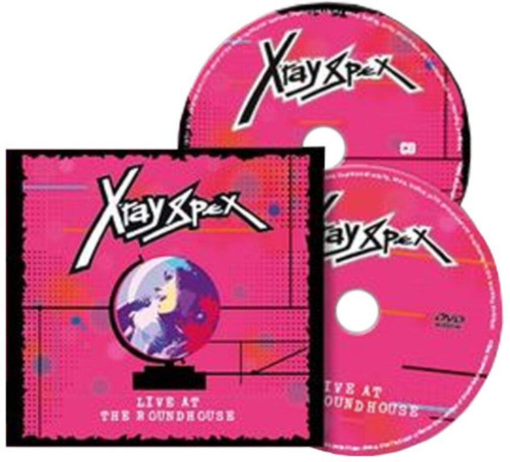 the album cover for X-Ray Spex - Live At The Roundhouse (W/Dvd)