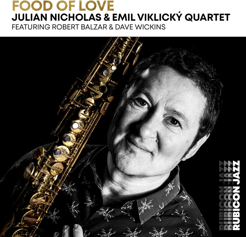the album cover for Julian Nicholas - Food Of Love