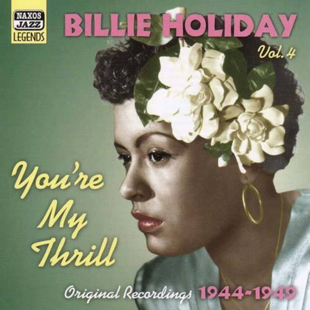 the album cover for Billie Holiday - Vol. 4-You're My Thrill
