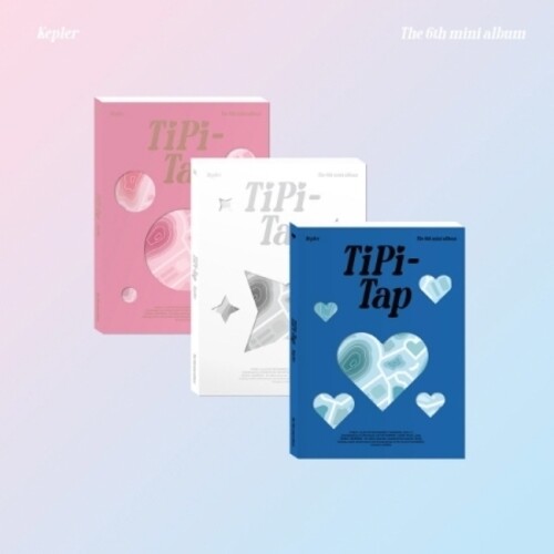 Kep1er - Tipi-Tap - Random Cover - incl. 80pg Photobook, Folded Solo Poster, Lyric Sticker, Photocard + Folded Poster Music CD