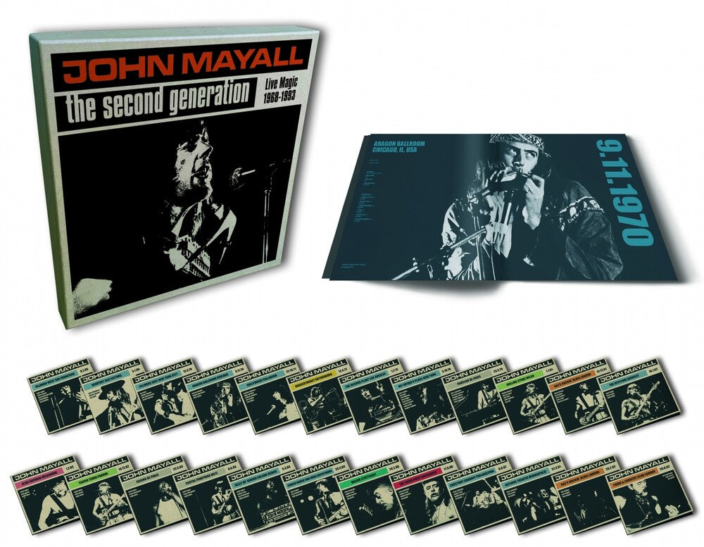 Second Generation: Live Magic 1968-1993 (W/Book) Music CD
