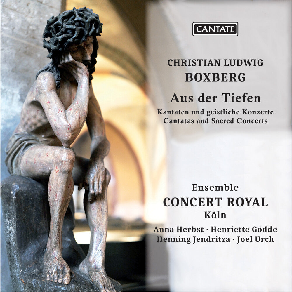 the album cover for Boxberg / Concert Royal Koln - Aus Der Tiefen - Cantatas & Sacred Concerts