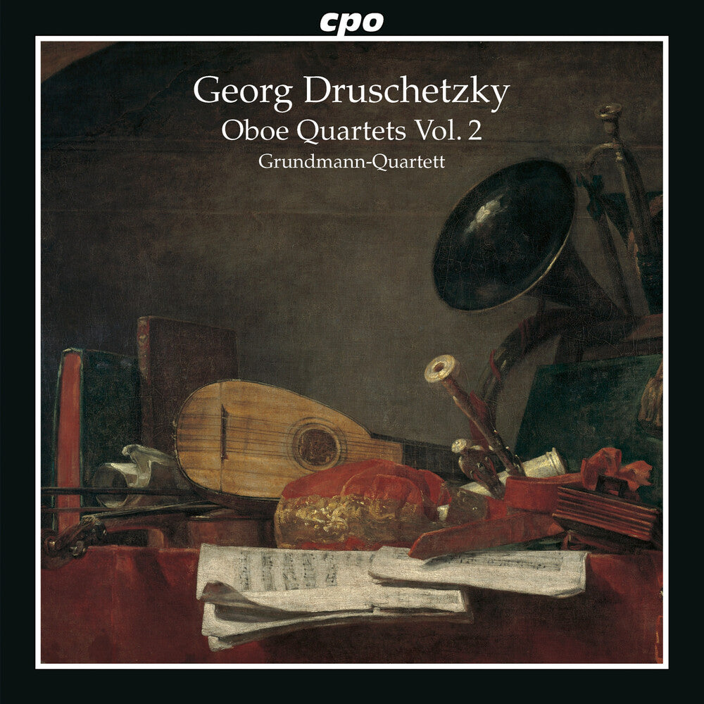 the album cover for Druschetzky / Grundmann-Quartett - Oboe Quartets Vol. 2