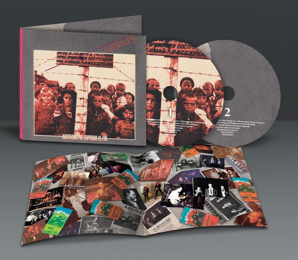 the album cover for Ilegales - Agotados De Esperar El Fin