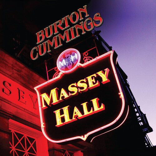 Burton Cummings - Massey Hall Music CD