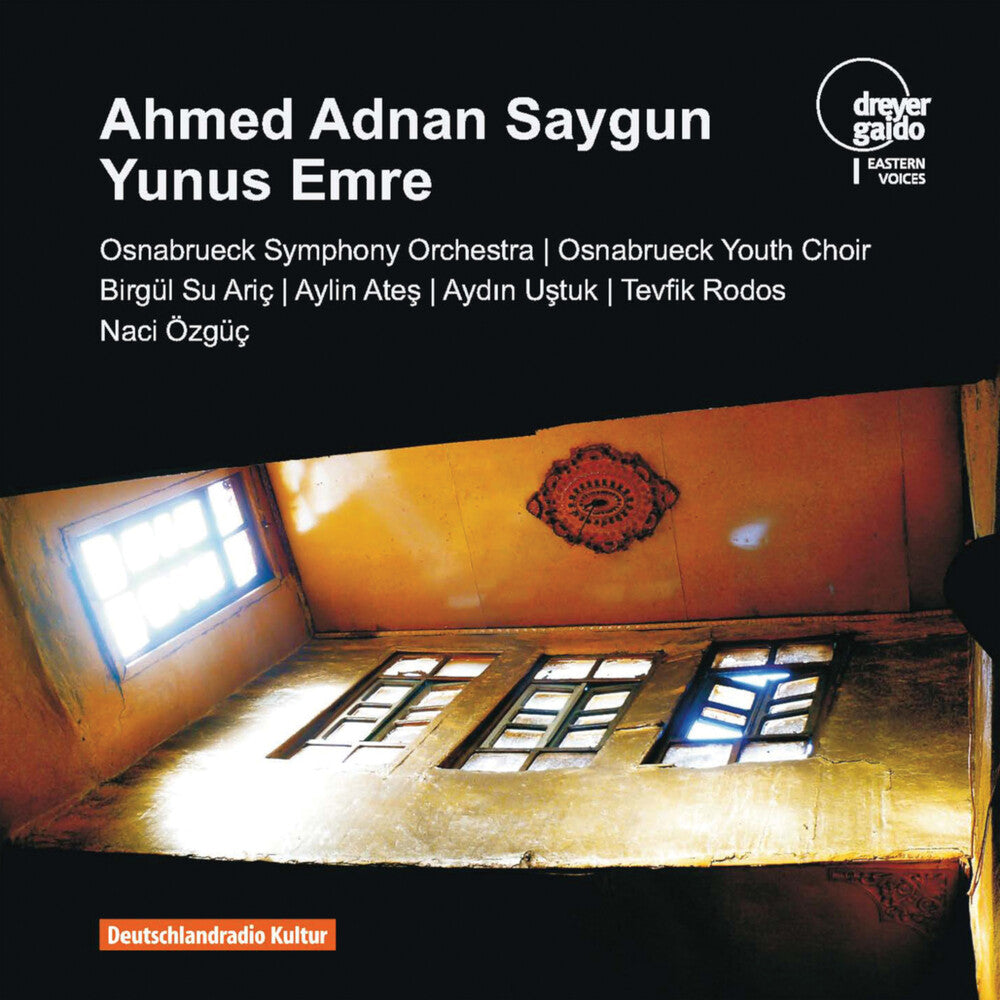 the album cover for Ahmed Saygun Adnan - Yunus Emre (Fra)